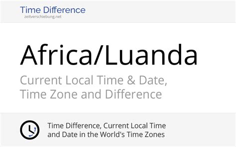 angola time zone gmt